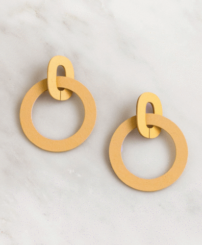 Серьги Orla II Earrings in Straw