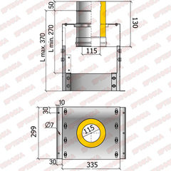 Опора монтажная Термо ТиС d115/220 в интернет-магазине ЯрТехника