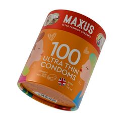 Ультратонкие презервативы Maxus Ultra Thin - 100 шт. - 