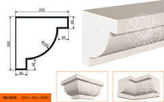Фасадный карниз KB-220/5