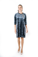 Платье женское бархатное