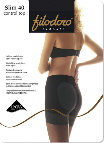 Женские колготки Slim 40 Control Top Filodoro