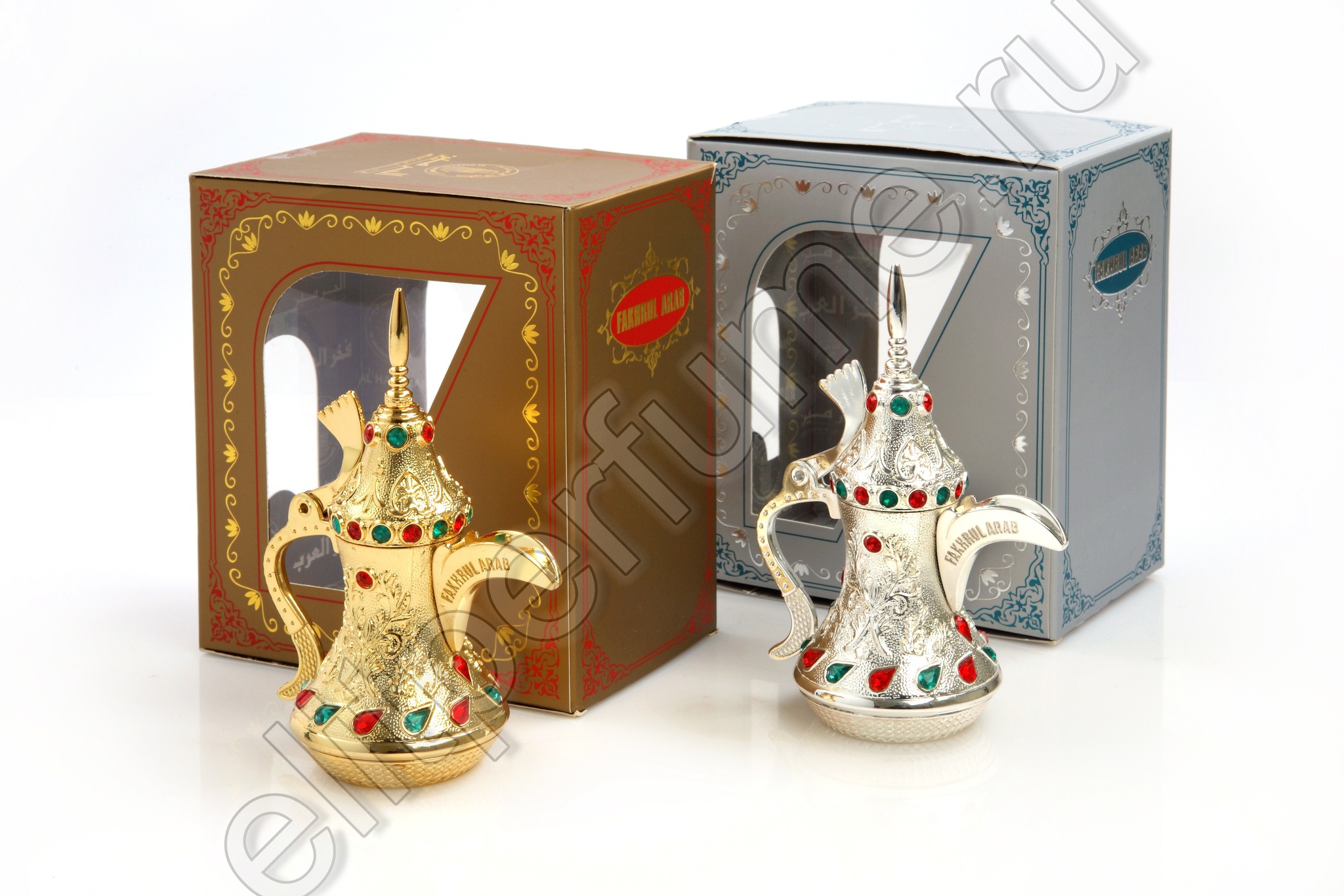 Пробники для духов Фахруль Араб Fakhrul Arab (Gold/Silver , Золото/Серебро) 1 мл арабские масляные духи от Аль Харамайн Al Haramin Perfumes
