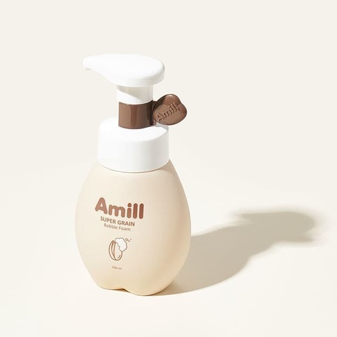 Купить корейскую пенку AMILL SUPER GRAIN BUBBLE FOAM Пенка для умывания