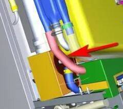 44.01.569P Rational Сливной шланг парогенератора SCC 623, LM1\; A начиная с 09/2016