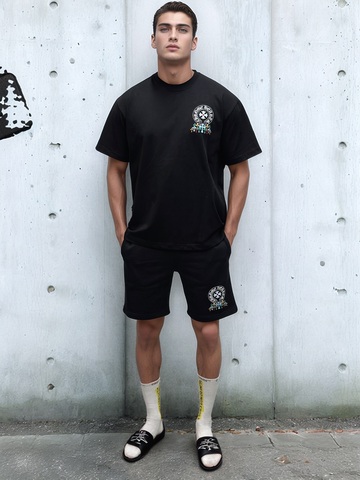 Шорты Chrome Hearts 490369bl