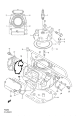 прокладка крышки цилиндра Suzuki RM 250 '01-08