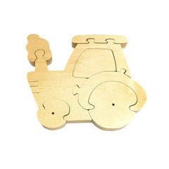 Развивающая игрушка"Трактор"с красками