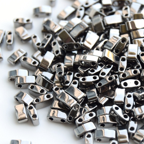 HTL-0194 Бисер Миюки халф тила/Miyuki Half Tila Palladium Plated