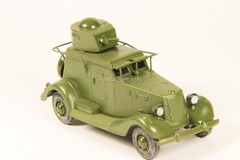 BA-20 armored car with handrail aerial Vector-models 1:43