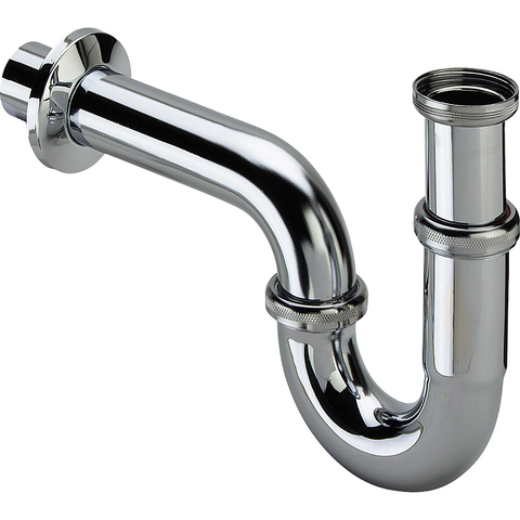 Duravit 0050260000 Сифон трубный для раковины, Duravit, 1 1/4", цвет хром