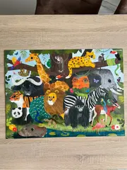 Пазл «Дикие животные», Crocodile Creek, 36 элементов