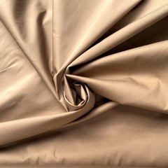 Хлопок сатин  с эластаном бежевый