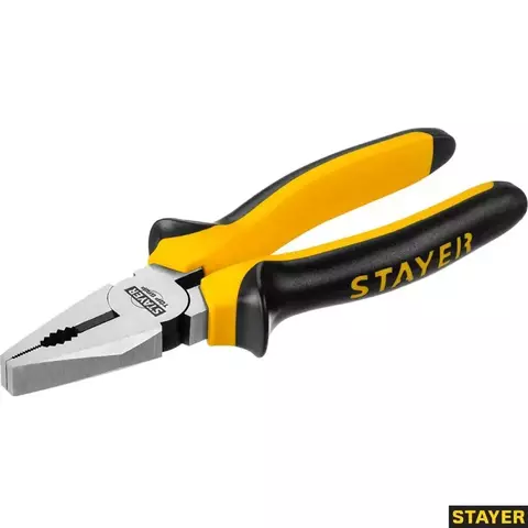 STAYER TOPGrip, 180 мм, комбинированные плоскогубцы (2205-1-18)