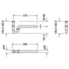 Duravit 0050260000 Сифон трубный для раковины, Duravit, 1 1/4", цвет хром