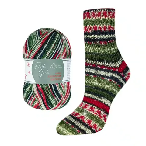 Rellana Flotte Socke Christmas Metallic 2024 new