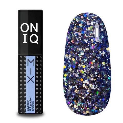 OGP-101s Гель-лак для покрытия ногтей. MIX: Lavender Holographic Shimmer