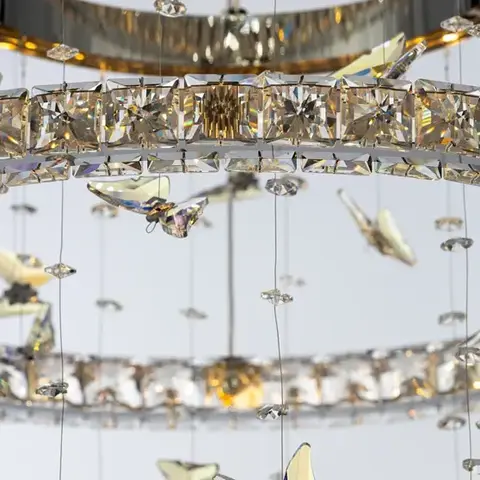 Подвесная светодиодная люстра Citilux Etera CL322090