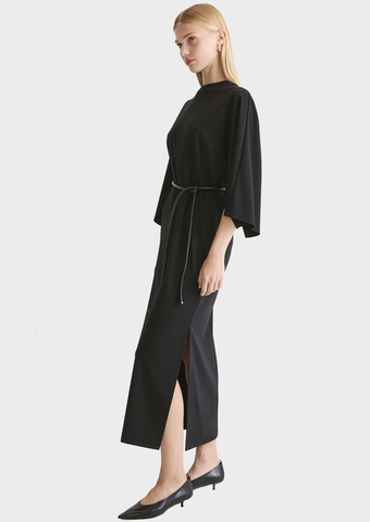 Платье с поясом ELIS