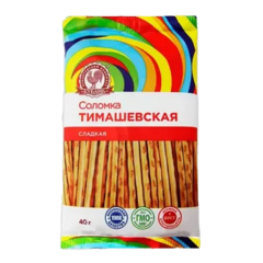 СОЛОМКА ТИМАШЕВСКАЯ СОЛЕНАЯ 40 г
