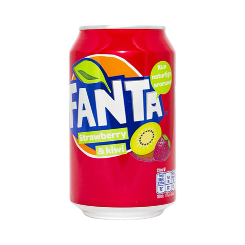 Fanta Strawberry Kiwi клубника киви 330 мл напиток