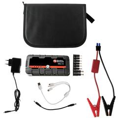 Пусковое устройство QUATTRO ELEMENTI Nitro 14  (12В, 14000 мАч, 450 А,  USB, LCD -  фонарь (790-328)