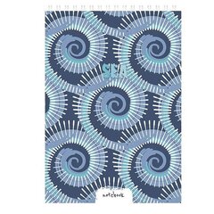 
          Блокнот А6, гребень, Апплика, мелованный картон, ВД лак, 80 л., клетка, "Абстракция"