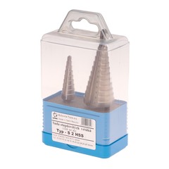 Набор ступенчатых сверл 4-12/6-30мм HSS Bucovice(CzTool) 641802