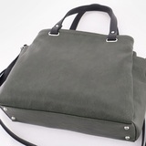 Сумка Саломея 457 македония оливковый + черный