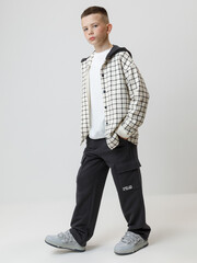 рубашка  для мальчика  КР 302780/молочный 1001 Н018 к602