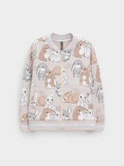 жакет  для девочки  КР 302899/бежевый 0403 Н086 к659