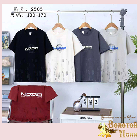 Футболка хлопок м (5-9) 260119-SL6134