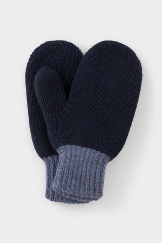 варежки  для мальчика  КВ 10025/ш/темно-синий,джинс