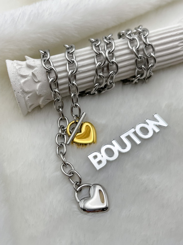 Колье-Тогл биколорное 