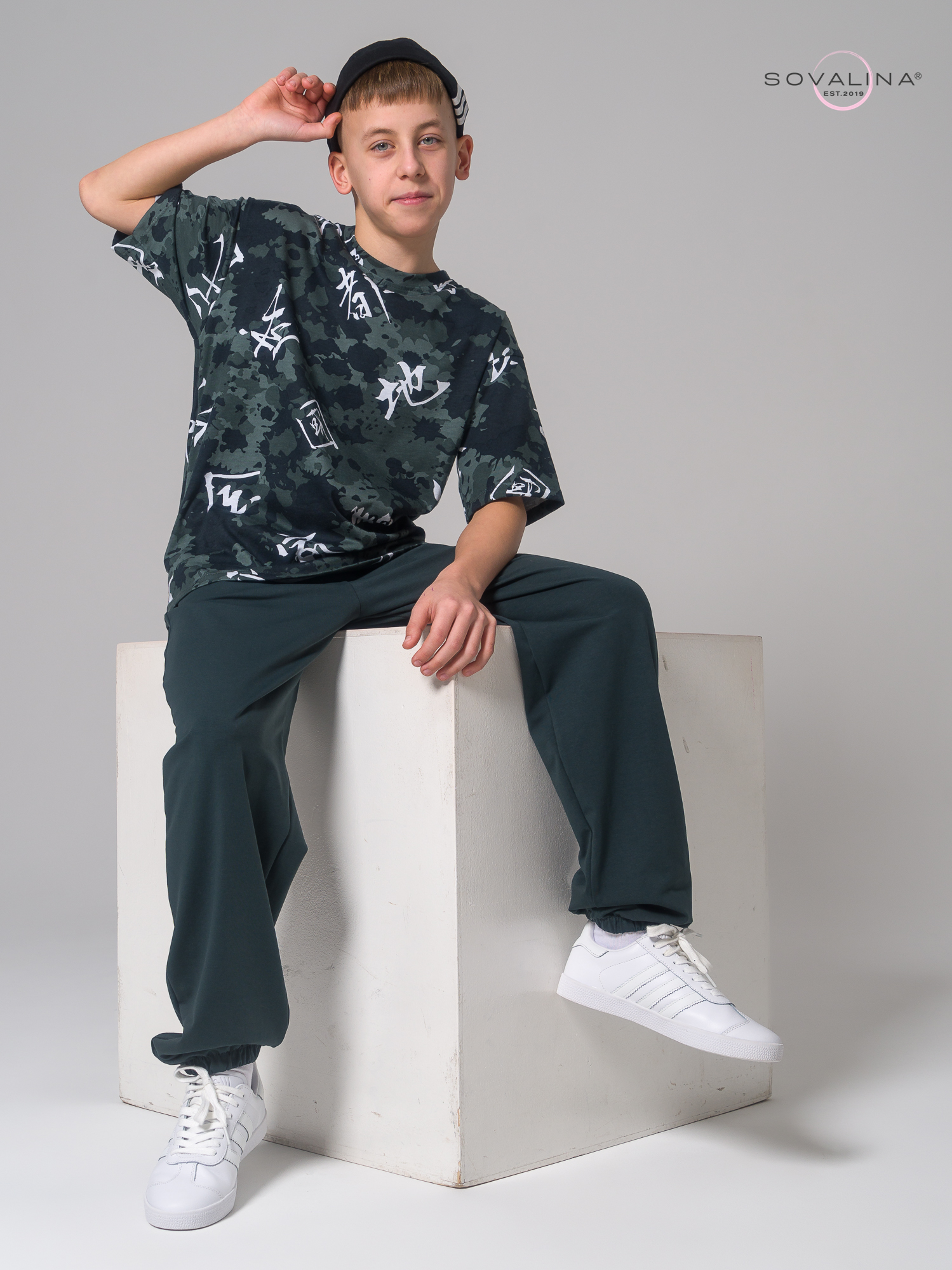 Костюм Daily men Япония-зеленый