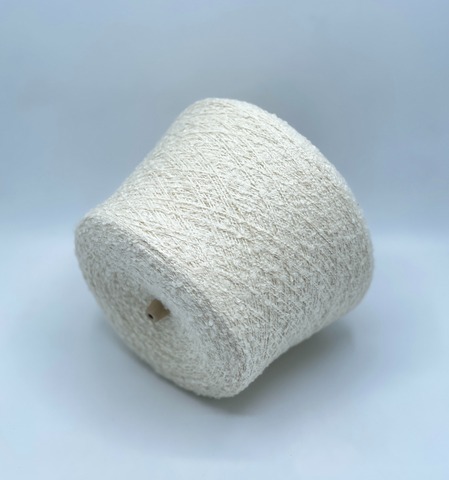 Бобинная пряжа, Aton. 620м, 100%Хлопок, Молочный(43) арт.37635