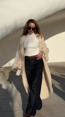 Мастер-класс по вязанию спицами кардигана 