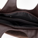 Сумка Саломея 507 эко-замша кофе