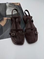 Босоножки женские натуральная кожа арт. PEAL 31-5 цвет "шоколадный"