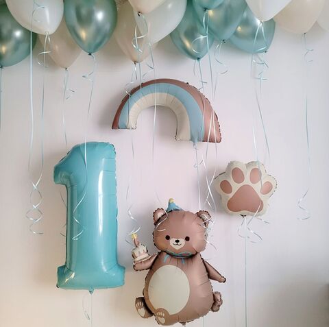 Набор шаров на 1 год мальчику