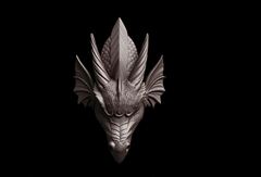 Силиконовый молд № 576 большой Дракон