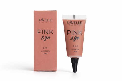 LavelleCollection Кремовый Тинт ,тон 06 для щек, губ и глаз PINK & GO 3 in1