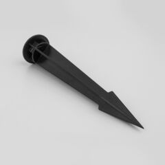 Колышек для грунтовых светильников Elektrostandard Landscape 35145/S черный