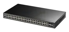 Коммутатор Cudy GS2048PS4-720W (L2) 48x1Гбит, с 4x10Гбит, с 4xКомбо(1000BASE-T/SFP) 4SFP+ 40PoE+ 4PoE++ 720W управляемый