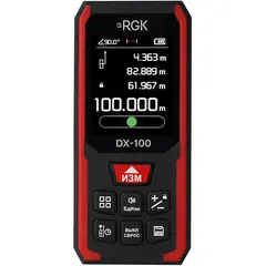 Лазерный дальномер DX-100 RGK 723382