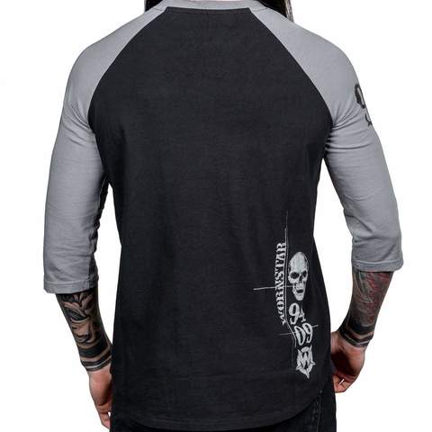 Wornstar | Реглан мужской VENGEANCE RAGLAN TEE W109 спина