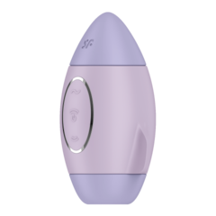Стимулятор клитора с воздушной стимуляцией и вибрацией Satisfyer Mission Control (лиловый)
