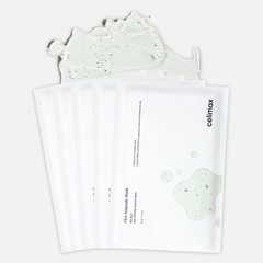 CELIMAX Cica calming ampoule mask Набор масок тканевых успокаивающих для лица с центеллой, 27мл*5шт