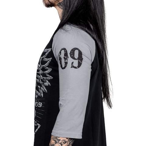 Wornstar | Реглан мужской VENGEANCE RAGLAN TEE W109 слева