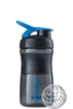 Картинка шейкер Blender Bottle SportMixer 591 черный/бирюзовый - 1